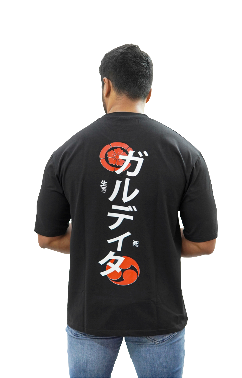 Samurai over sized tshirt